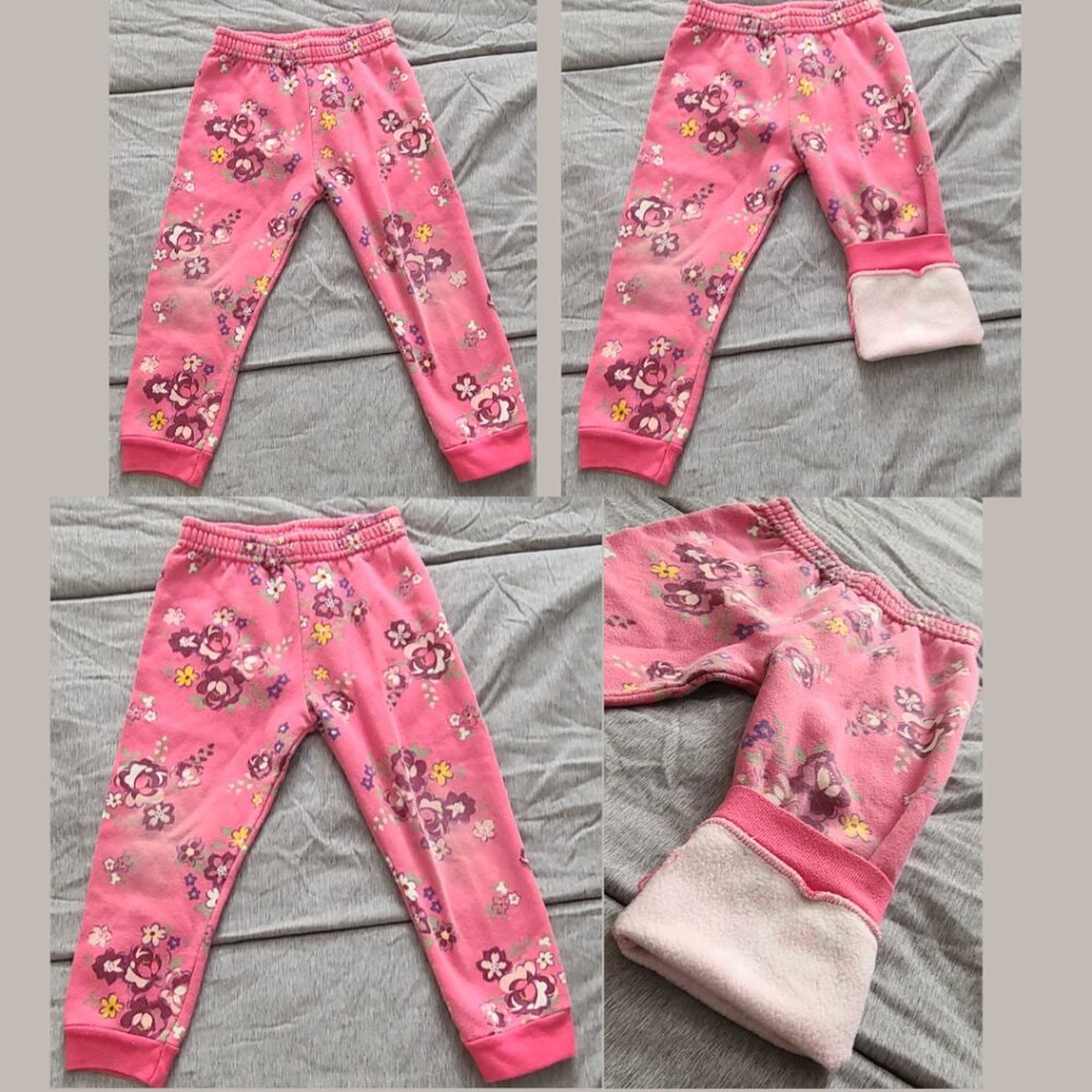 Pink Flower Sweats